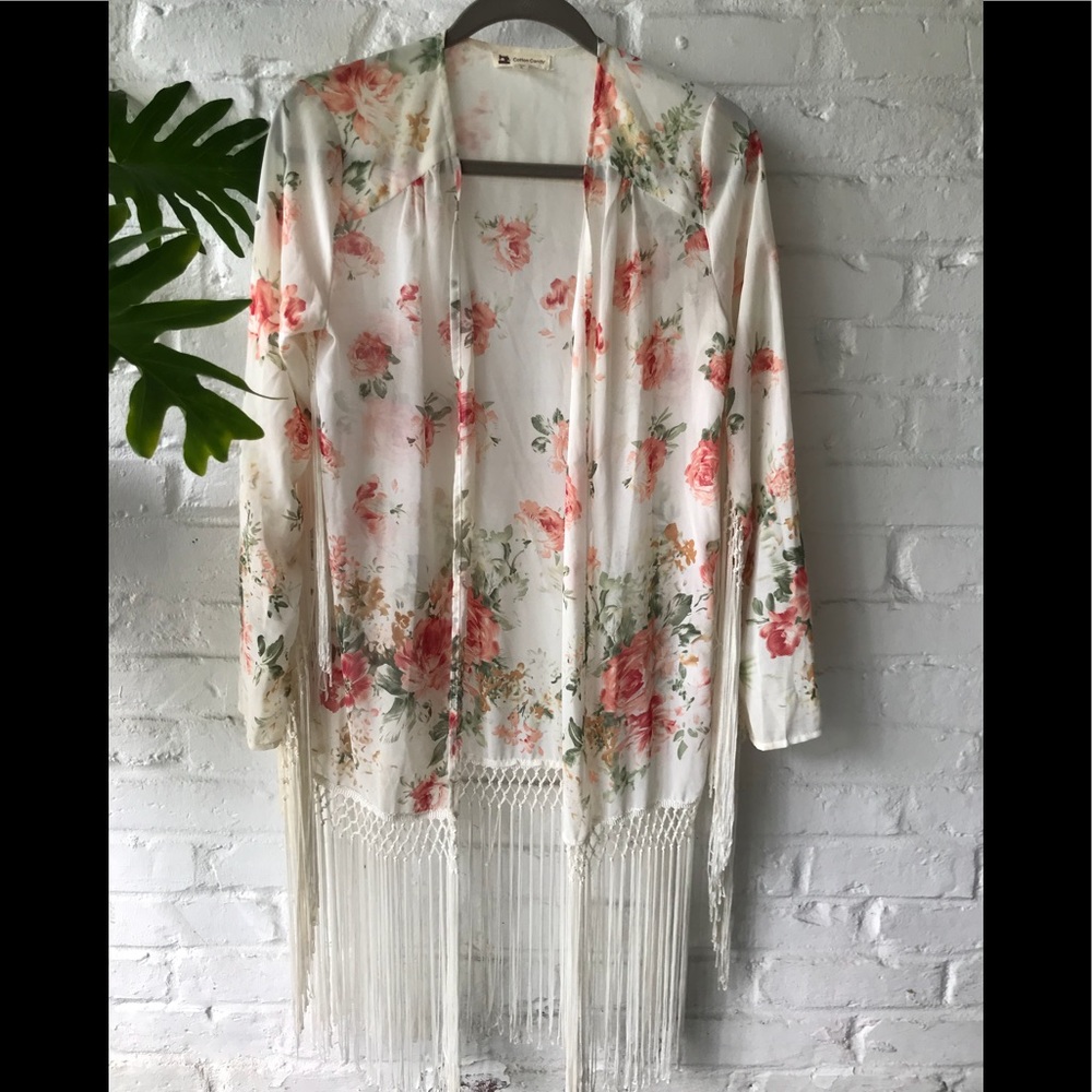 Cotton Candy Kimono Top